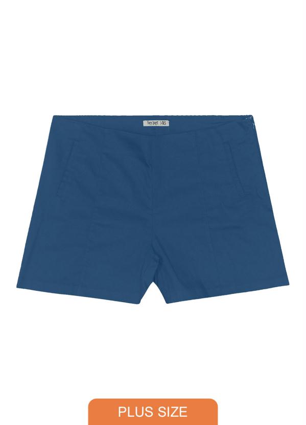 

Short Cetim Feminino Azul