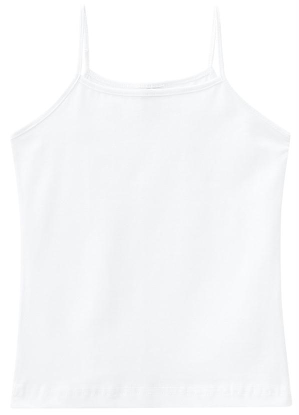 

Blusa Branca Básica Cotton Light, Branco