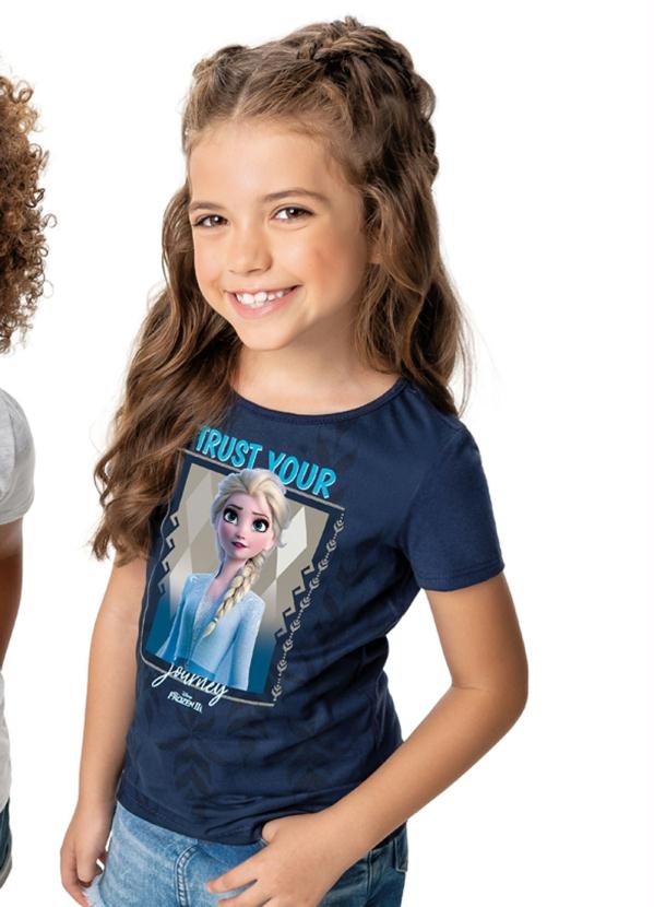 

Blusa Azul Marinho Frozen Ii®