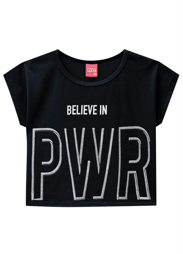 

Blusa Infantil Feminina Preto