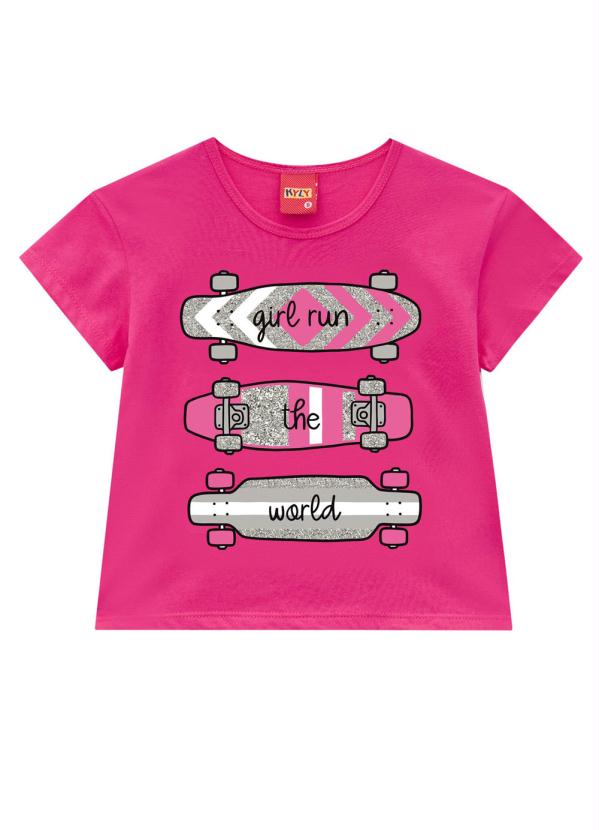 

Blusa Infantil Feminina Rosa