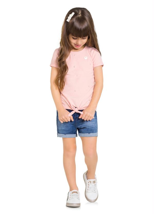 

Blusa Infantil Rosa