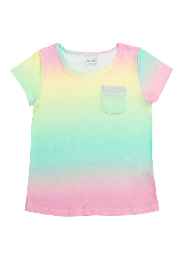 

Blusa Infantil Tie Dye Rosa