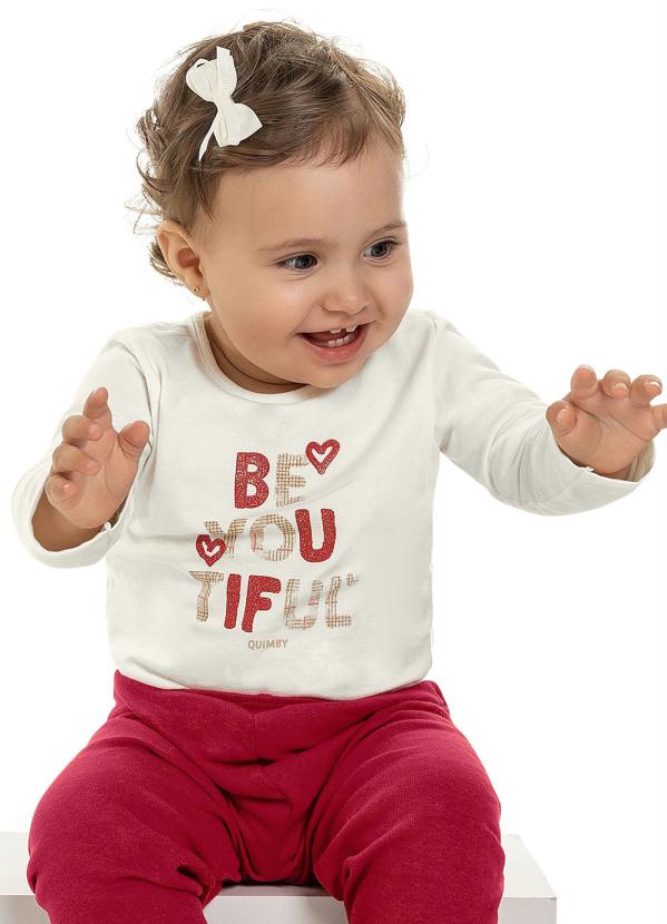 

Blusa Infantil Beyoutiful Bege