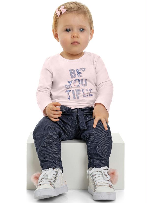 

Blusa Infantil Beyoutiful Rosa