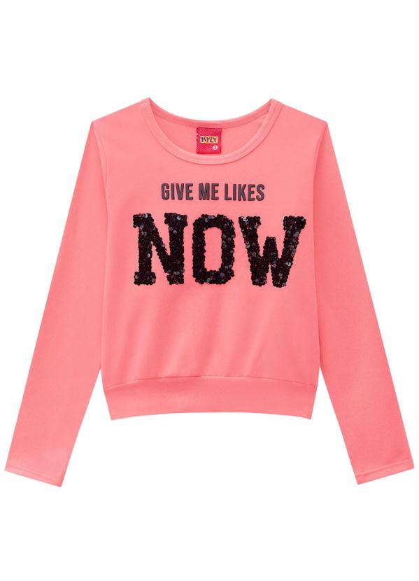 

Blusa Infantil Feminina Rosa