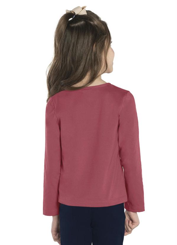 

Blusa Infantil Feminina Vermelho