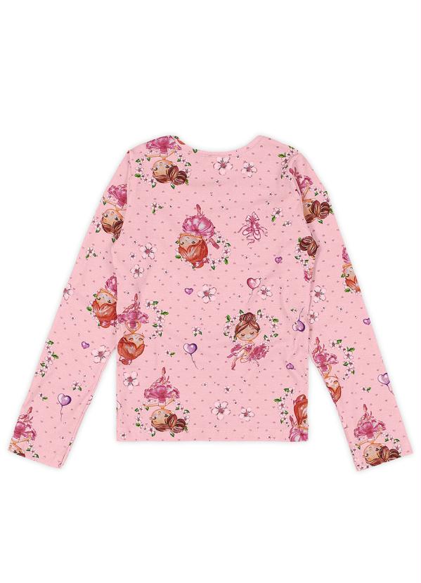 

Blusa Rosa Menina