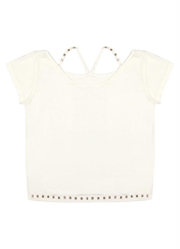 

Blusa Feminina Off White Amora, Bege