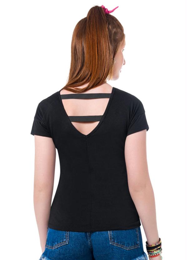 

Blusa Teen Feminina Preto