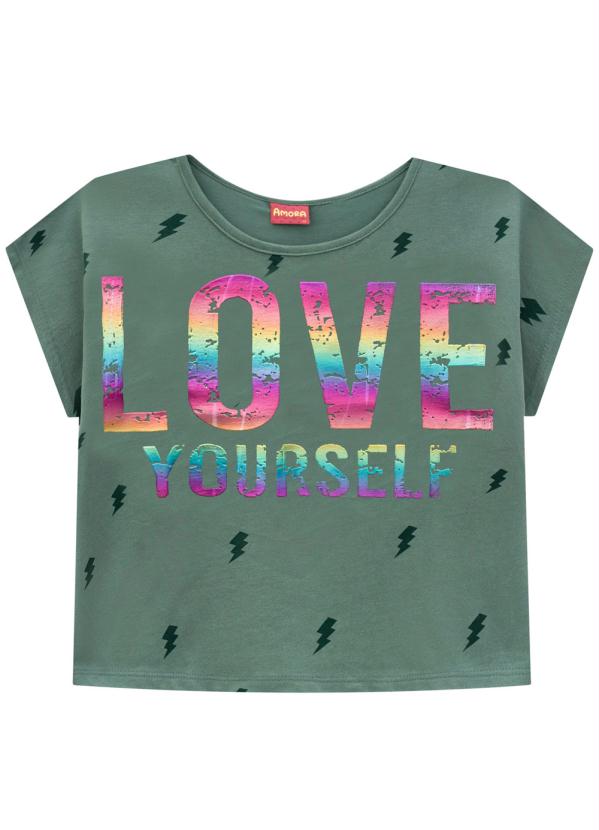 

Blusa Teen Feminina Verde