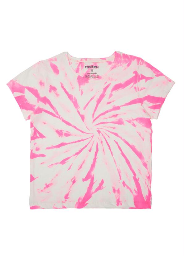 

Blusa Tie Dye Feminino Rosa