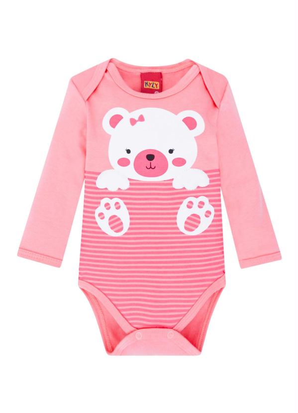 

Body Bebê Feminino Rosa