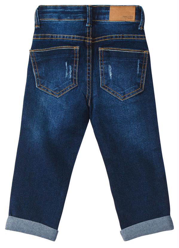 

CalÃ§a Jeans Azul Skinny Malwee Kids