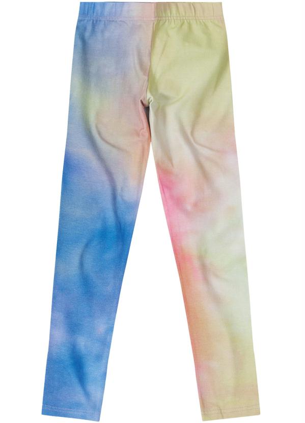 

Calça Estampada Legging Tie Dye Menina, Estampado