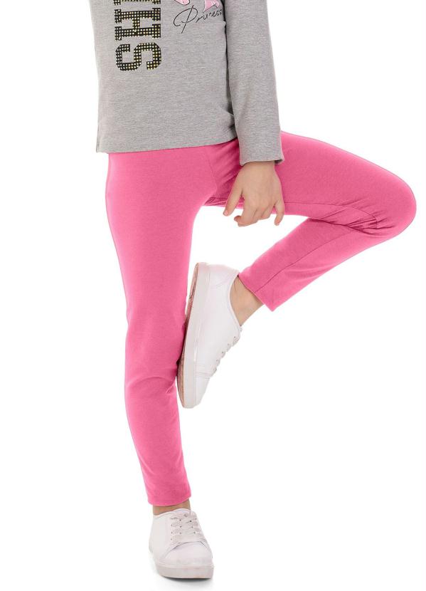 

Calça Legging Infantil Rosa