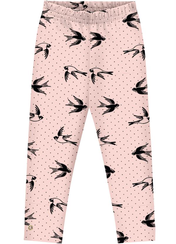 

Legging Infantil Feminina Rosa