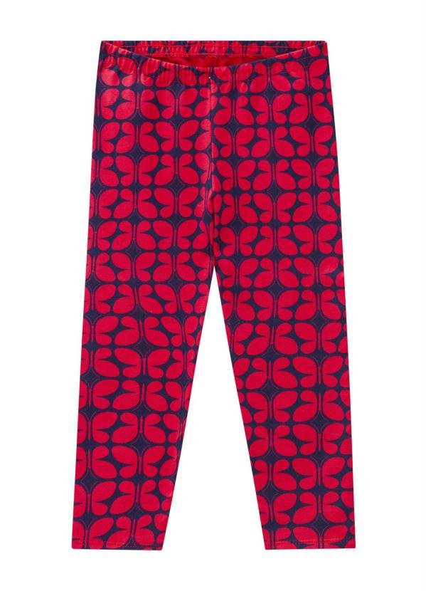 

Legging Infantil Feminina Vermelho