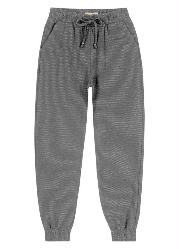 

Calça Jogger Infantil Cinza