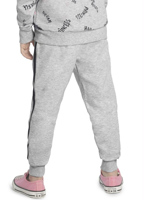 

Calça Infantil Jogger Cinza