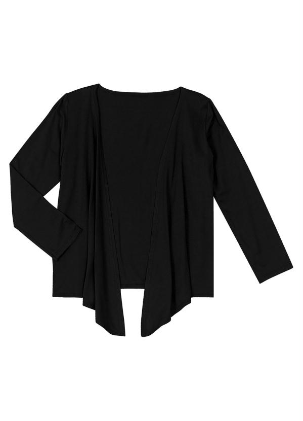 

Cardigan Infantil Preto