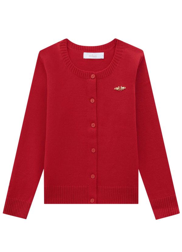 

Casaco Infantil Feminino Vermelho