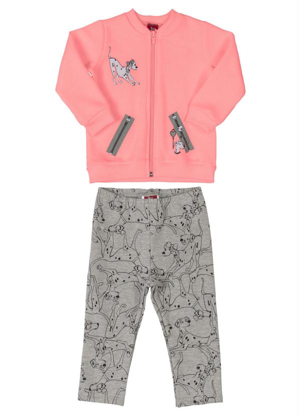 

Conjunto Infantil Dálmata Rosa