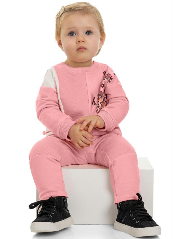 

Conjunto Infantil Fashion Girl Rosa