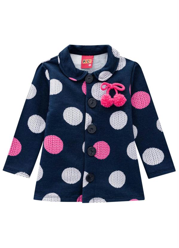 

Conjunto Infantil Feminino Marinho, Azul