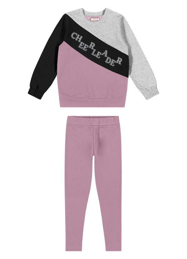 

Conjunto Infantil Feminino Rosa