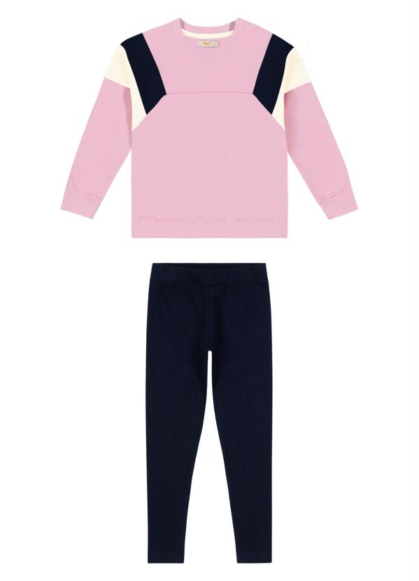 

Conjunto Infantil Feminino Rosa