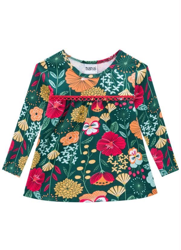 

Conjunto Infantil Feminino Verde