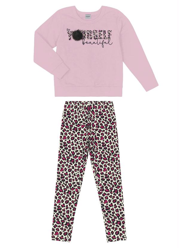 

Conjunto Infantil Rosa