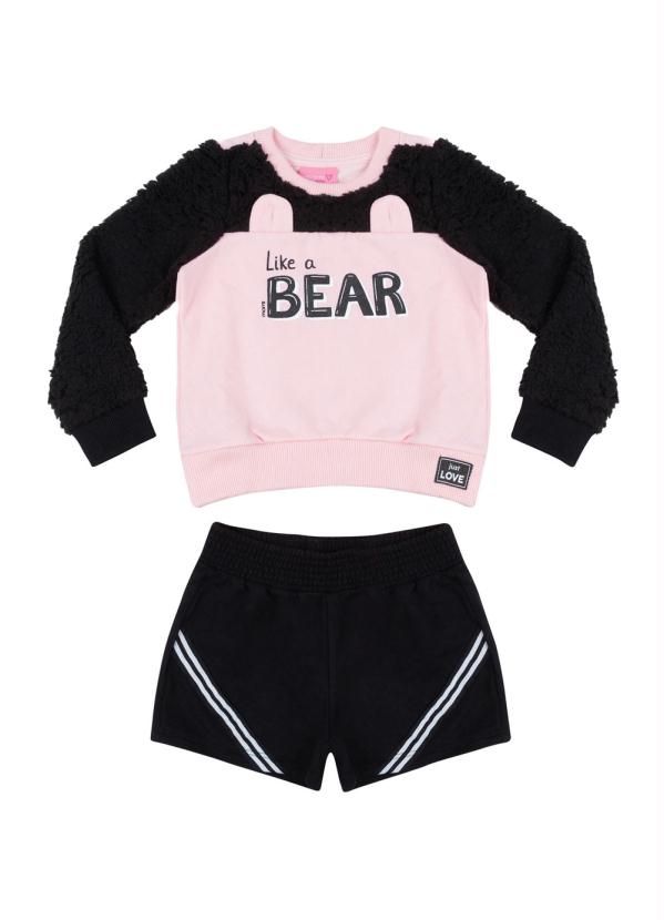 

Conjunto Preto e Rosa