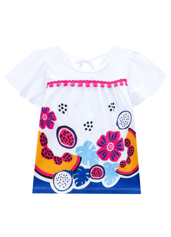 

Conjunto Infantil Feminino Branco