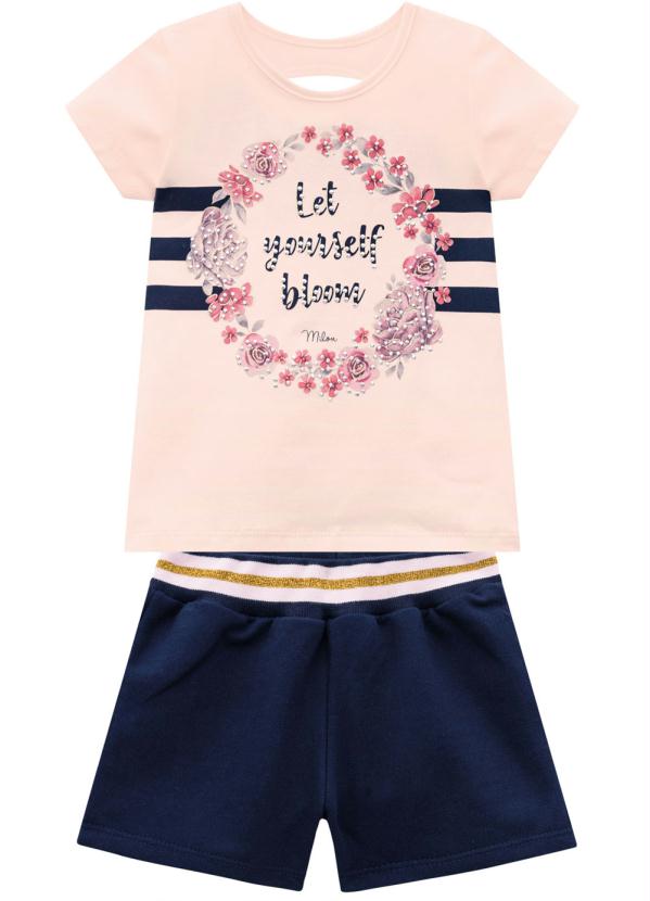 

Conjunto Infantil Feminino Rosa