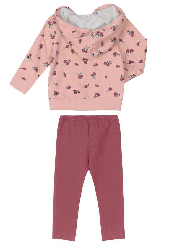 

Conjunto Infantil Feminino Rosa