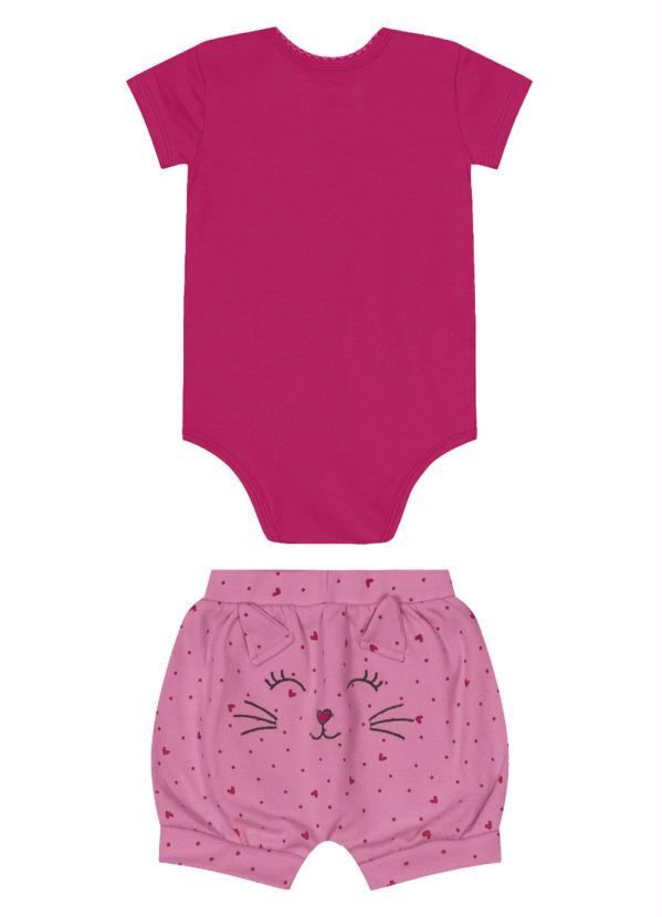 

Conjunto Infantil Feminino Rosa