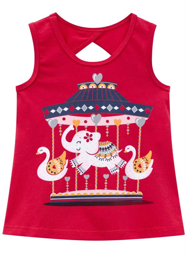 

Conjunto Infantil Feminino Vermelho