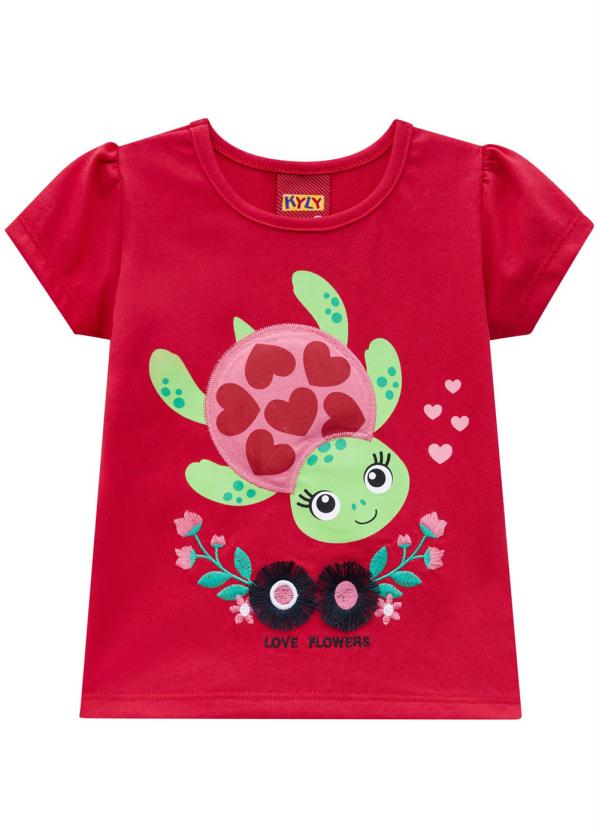 

Conjunto Infantil Feminino Vermelho