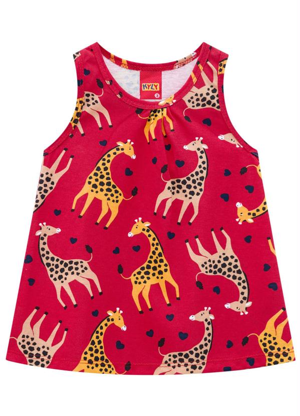 

Conjunto Infantil Feminino Vermelho