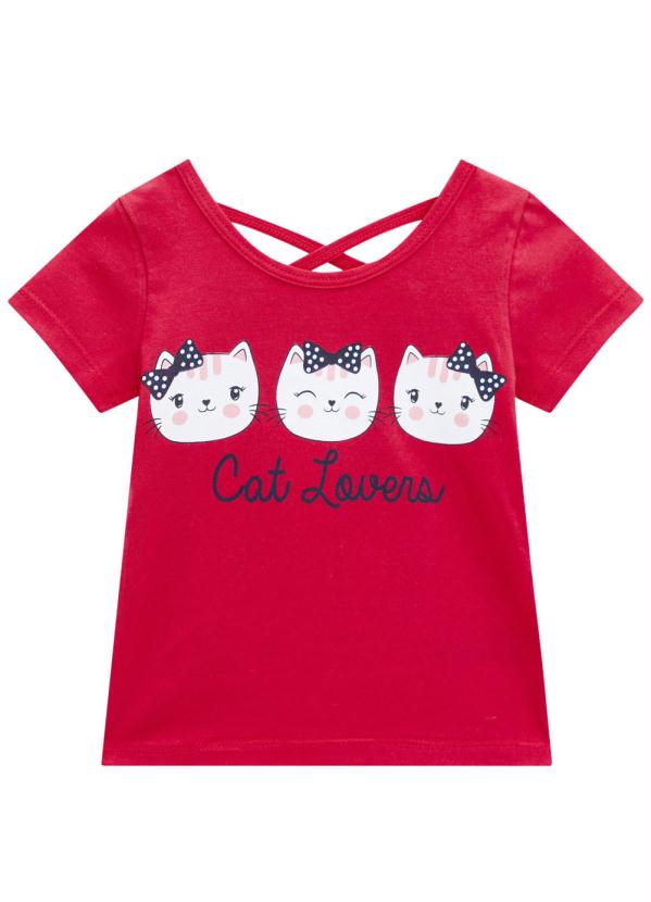 

Conjunto Infantil Feminino Vermelho