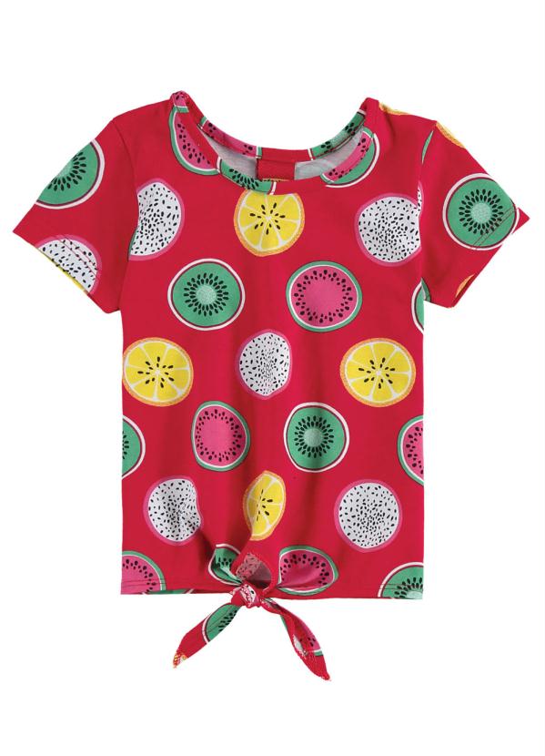 

Conjunto Infantil Feminino Vermelho