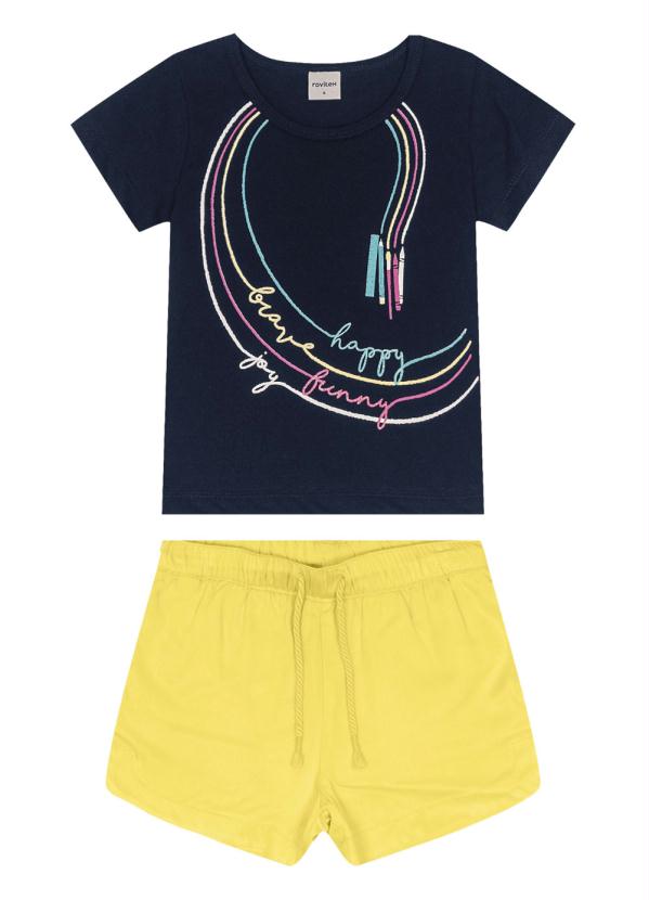 

Conjunto Infantil Joy Azul