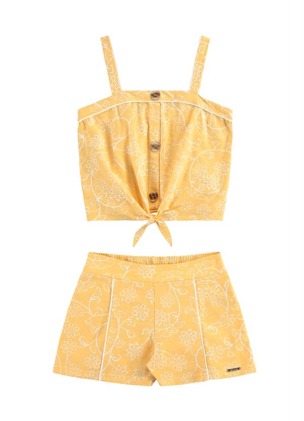 

Conjunto Malha Texturas Amarelo