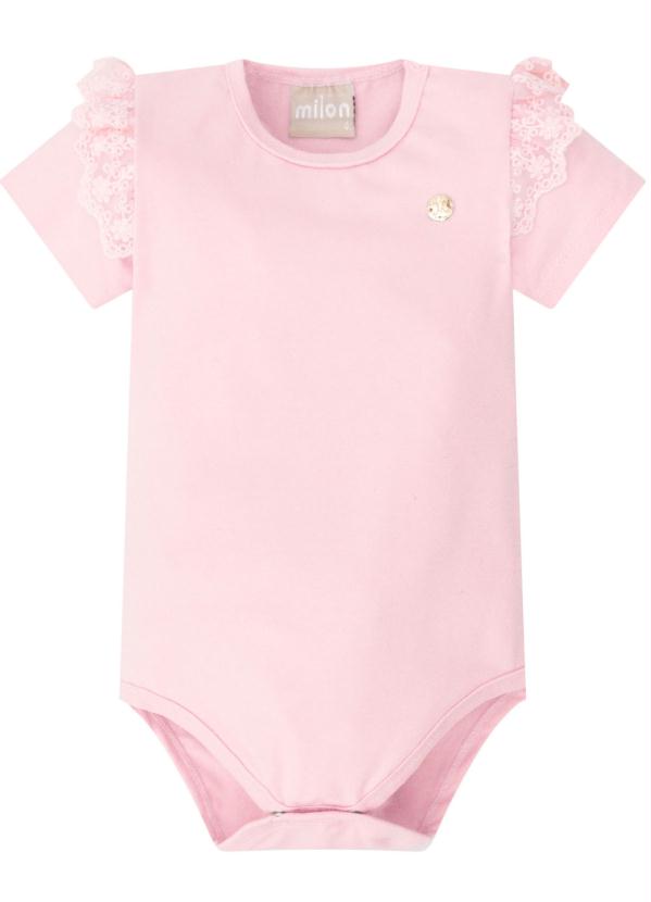 

Body Bebê Feminino Rosa