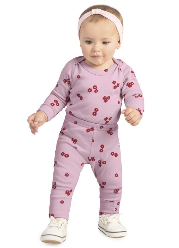 

Body Infantil Feminino Rosa