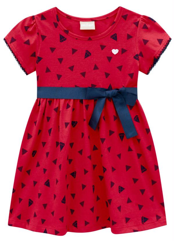 

Vestido Infantil Vermelho