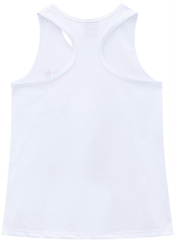 

Blusa Infantil Feminina Branco