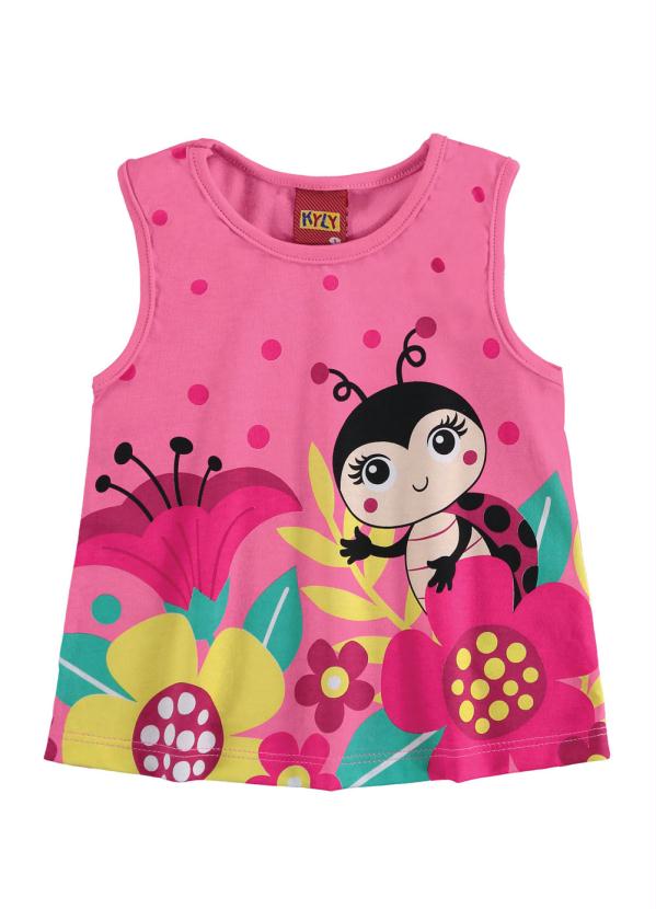 

Blusa Infantil Feminina Rosa